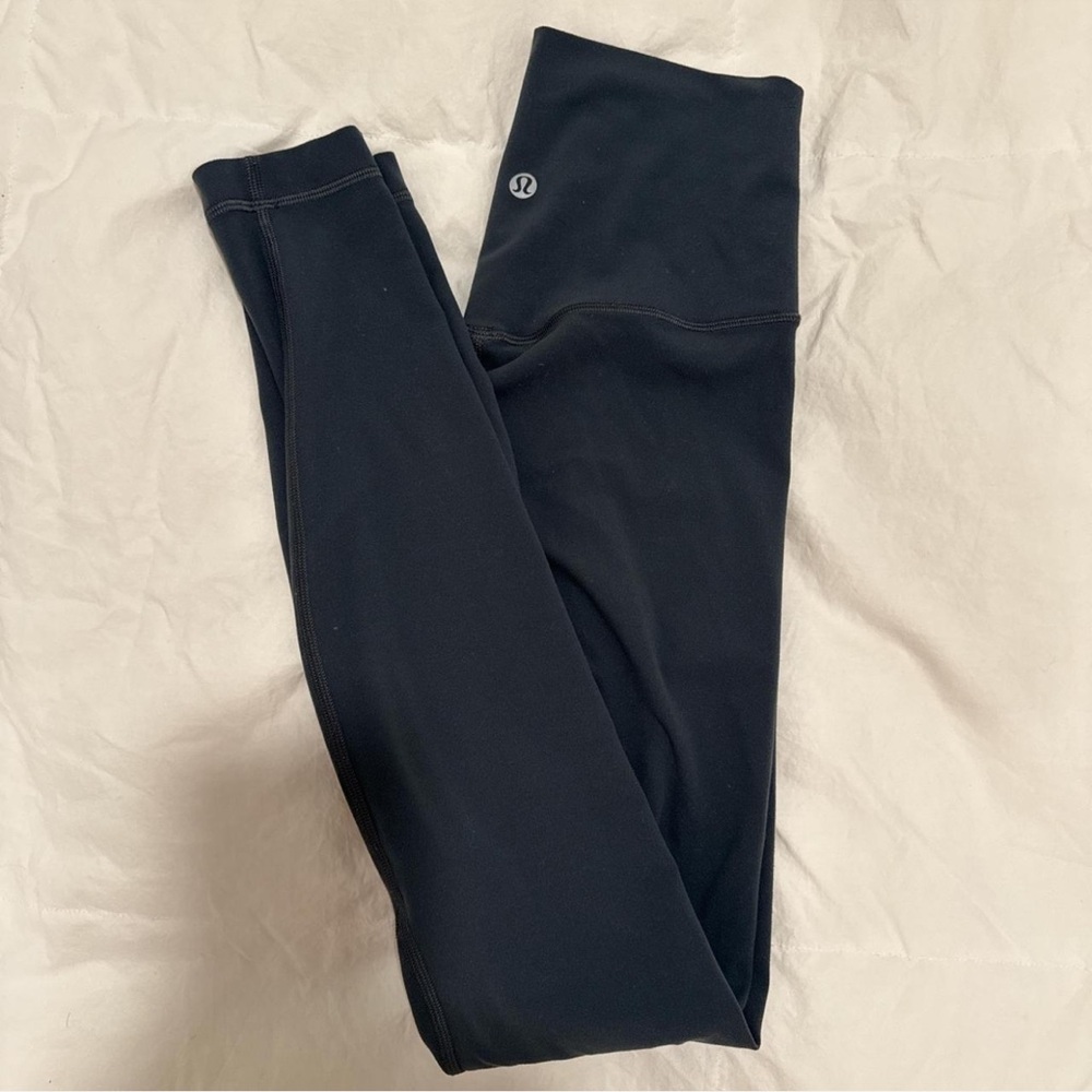 Lululemon teal blue align leggings 28”